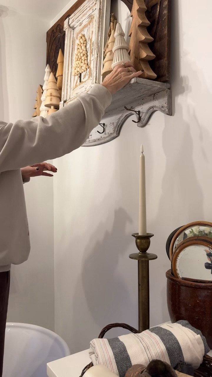 I am currently transitioning our guest bathroom to seasonal Christmas decor for an upcoming holiday party. This is how it’s going so far. 

#LTKHome #LTKHoliday #LTKdayinmylife