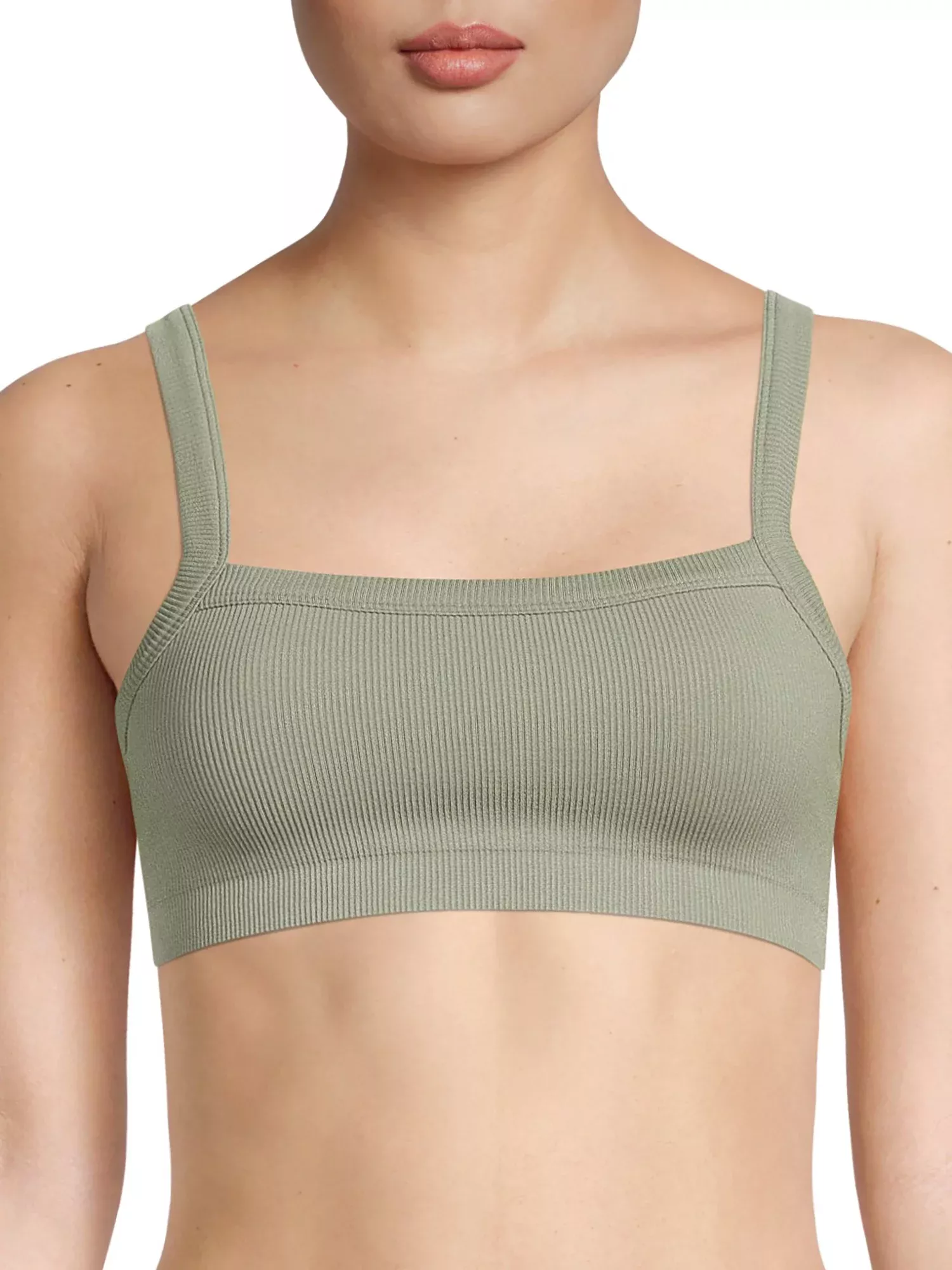 No Boundaries Junios' Seamless Pullover Strappy Front Bralette 