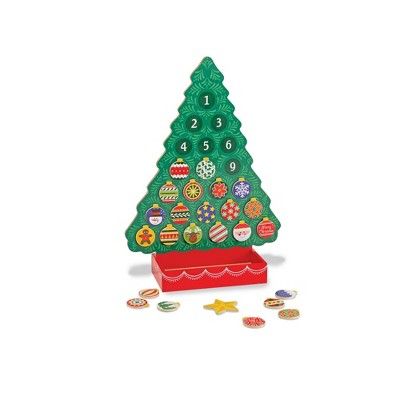 Melissa & Doug Countdown to Christmas Wooden Advent Calendar | Target