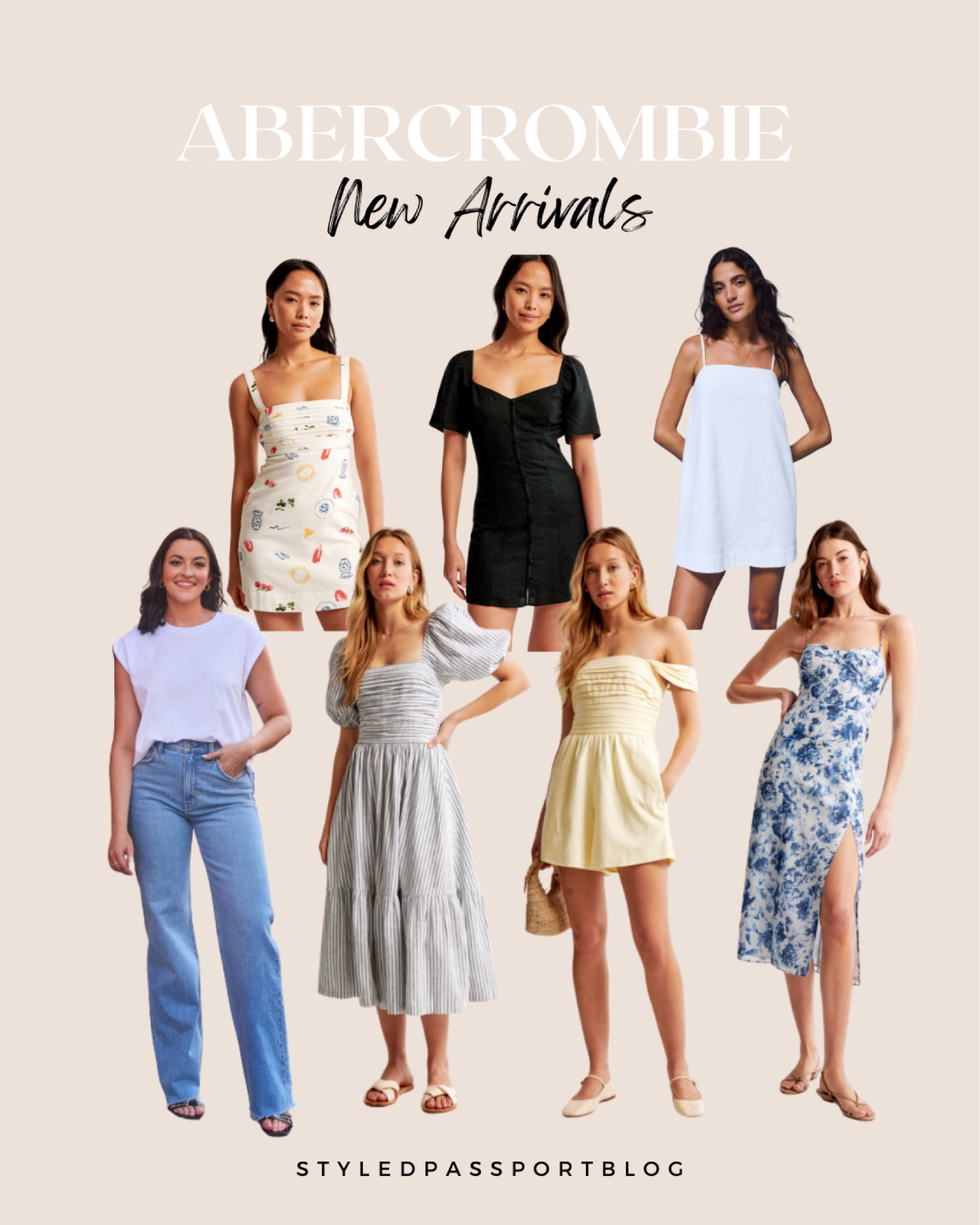 Loving these new arrivals from Abercrombie! 

#abercrombie #abercrombiestyle #vacationstyle #springdress #dresses #denim #romper #springstyle #springoutfit 

#LTKSeasonal #LTKover40 #LTKfindsunder100