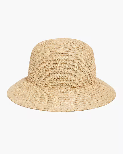 Straw bucket hat | J.Crew Factory