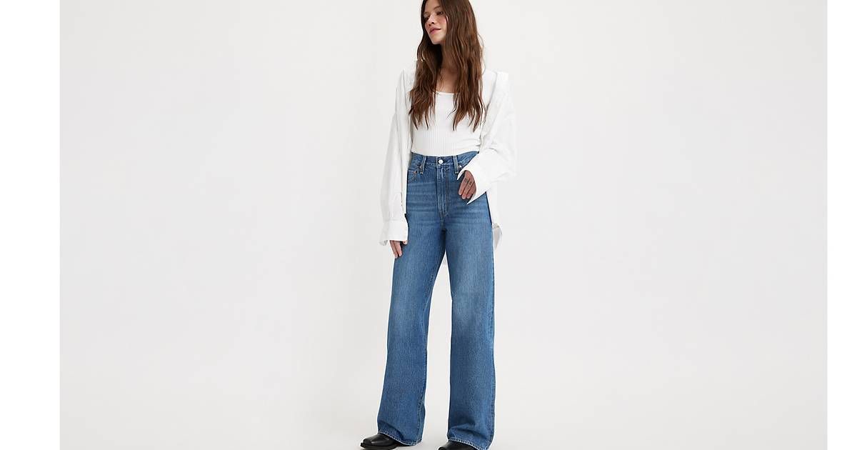 Ribcage Wide Leg Women's Jeans | Levi's (CA)