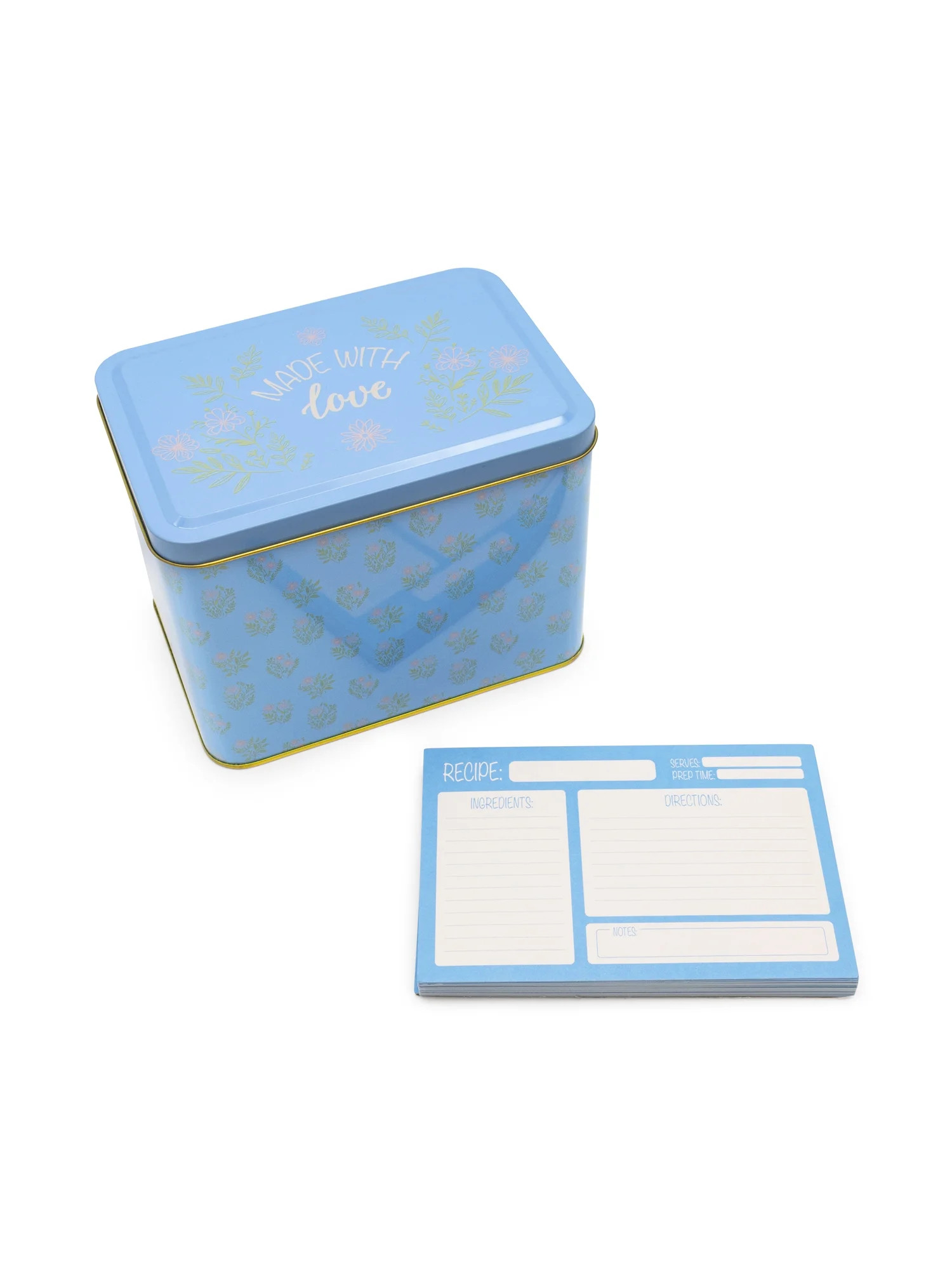 Mother's Day Recipe Tin with 80 Cards, by Way to Celebrate | Walmart (US)