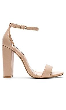 Steve Madden Carrson Sandal in Blush Leather from Revolve.com | Revolve Clothing (Global)