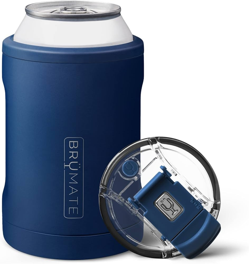 BrüMate Hopsulator Duo 2-in-1 Can Cooler Insulated for 12oz Cans + 100% Leak Proof Tumbler with ... | Amazon (US)