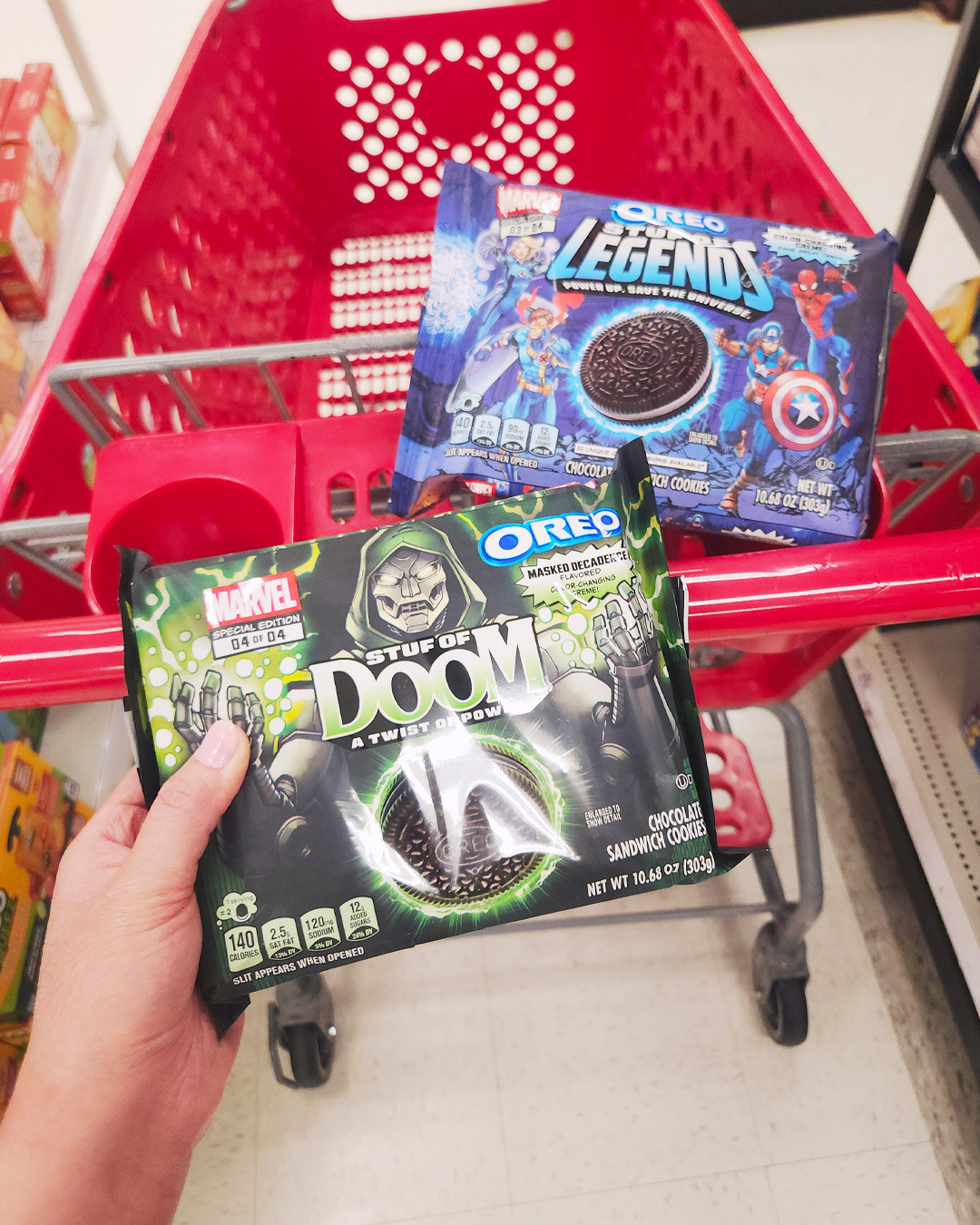 Marvel fans! Check out Target where new Stuff of Doom and Stuf of Legends limited edition cookies are now available!
#marvel #targetdeals  

 #LTKstorytime