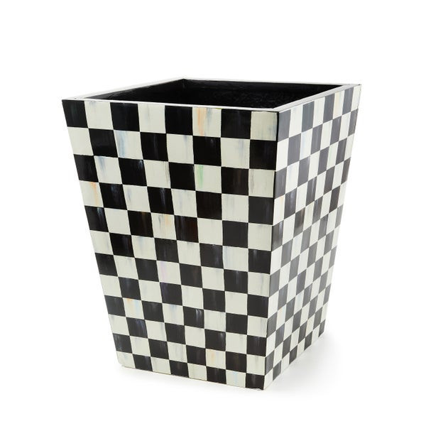MacKenzie-Childs Courtly Check 20" Planter | MacKenzie-Childs