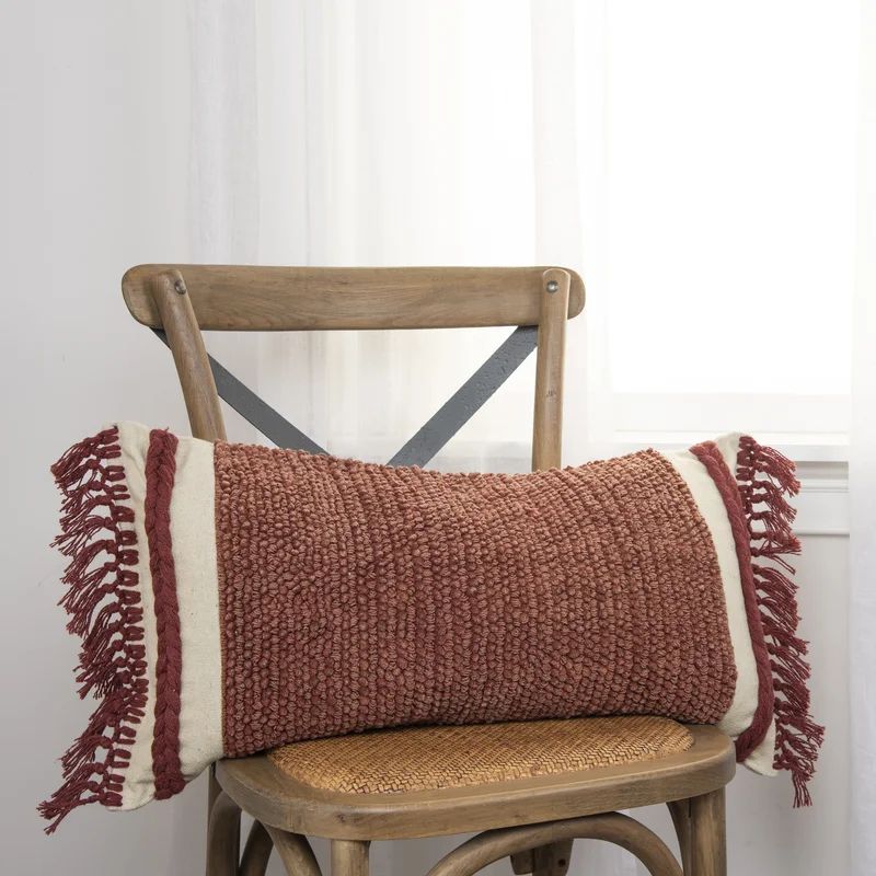 Solano Rectangular Cotton Pillow Cover & Insert | Wayfair North America