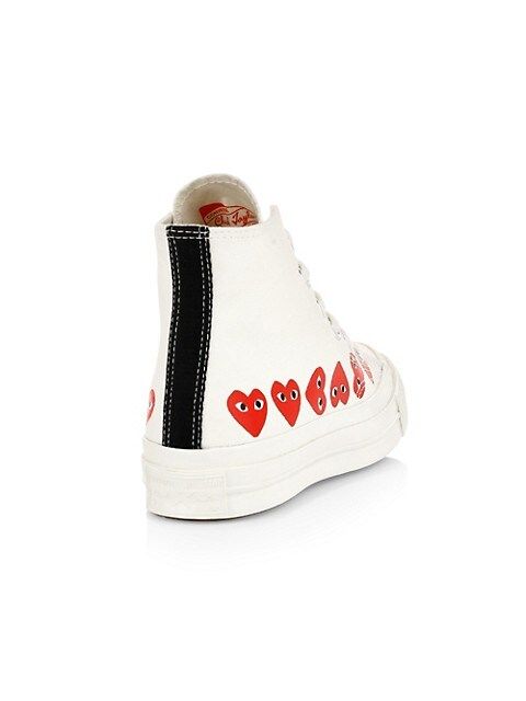 Multi Heart High-Top Canvas Sneakers | Saks Fifth Avenue