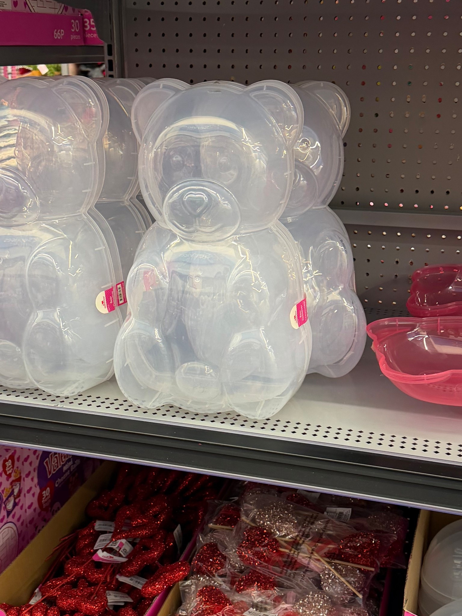 Valentine’s Day 
Teddy bear container
Walmart bow container 
Giant Gummy bear container 

#LTKmomlife #LTKKids #LTKSeasonal