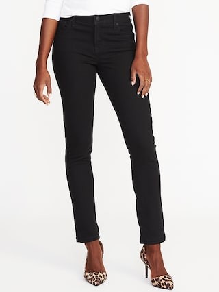 Mid-Rise Curvy Straight Jeans for Women | Old Navy US