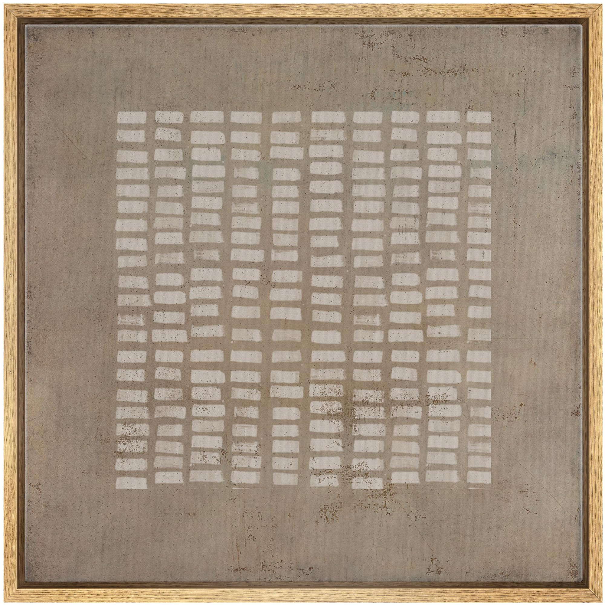 SIGNWIN Framed Canvas Print Wall Art Mid-Century Geometric Line Pattern Abstract Shapes Illustrat... | Amazon (US)