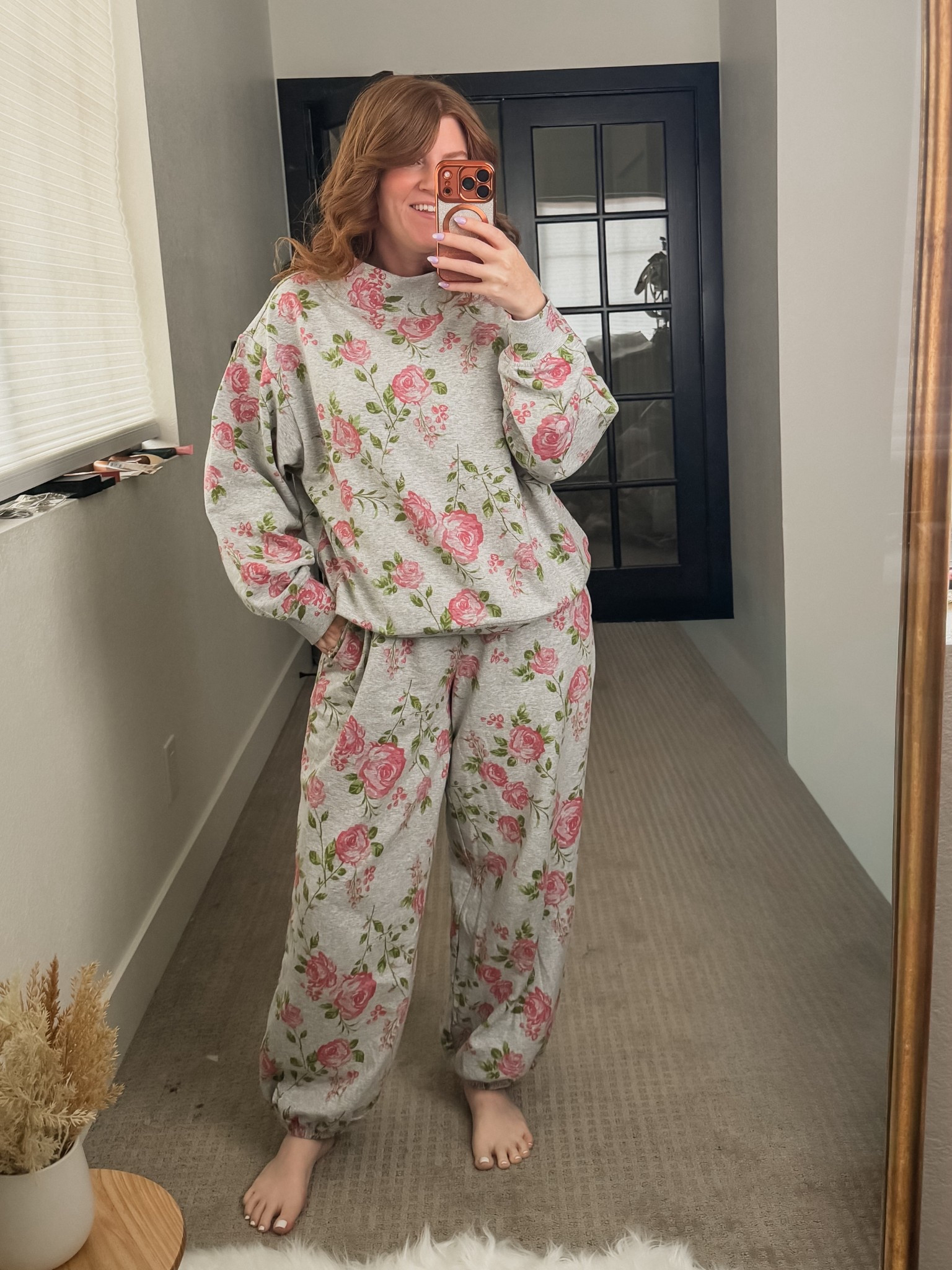 Set is so comfy and cute! Size medium. 

#LTKootd #LTKPetite