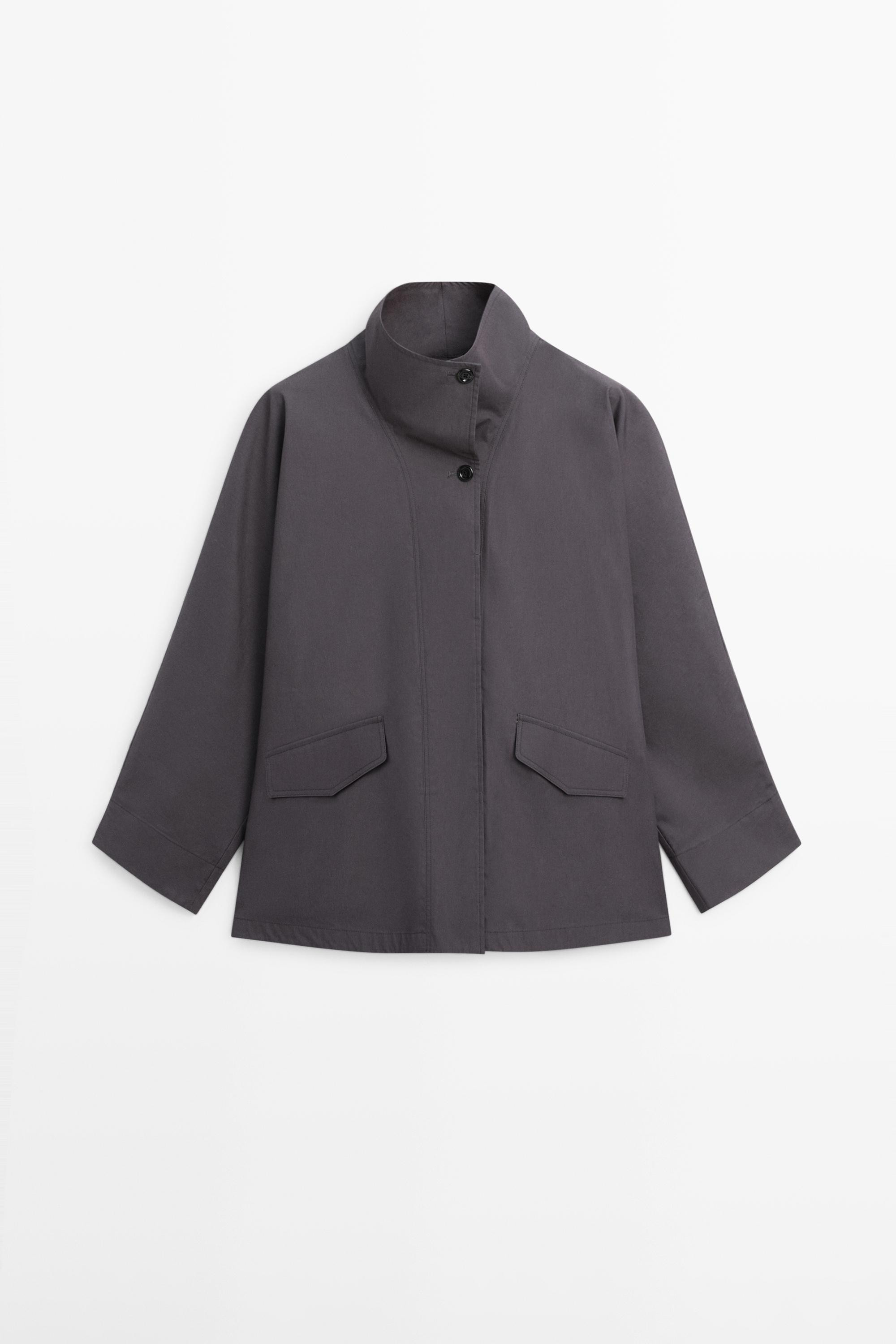 Kurze Baumwolljacke | Massimo Dutti DE