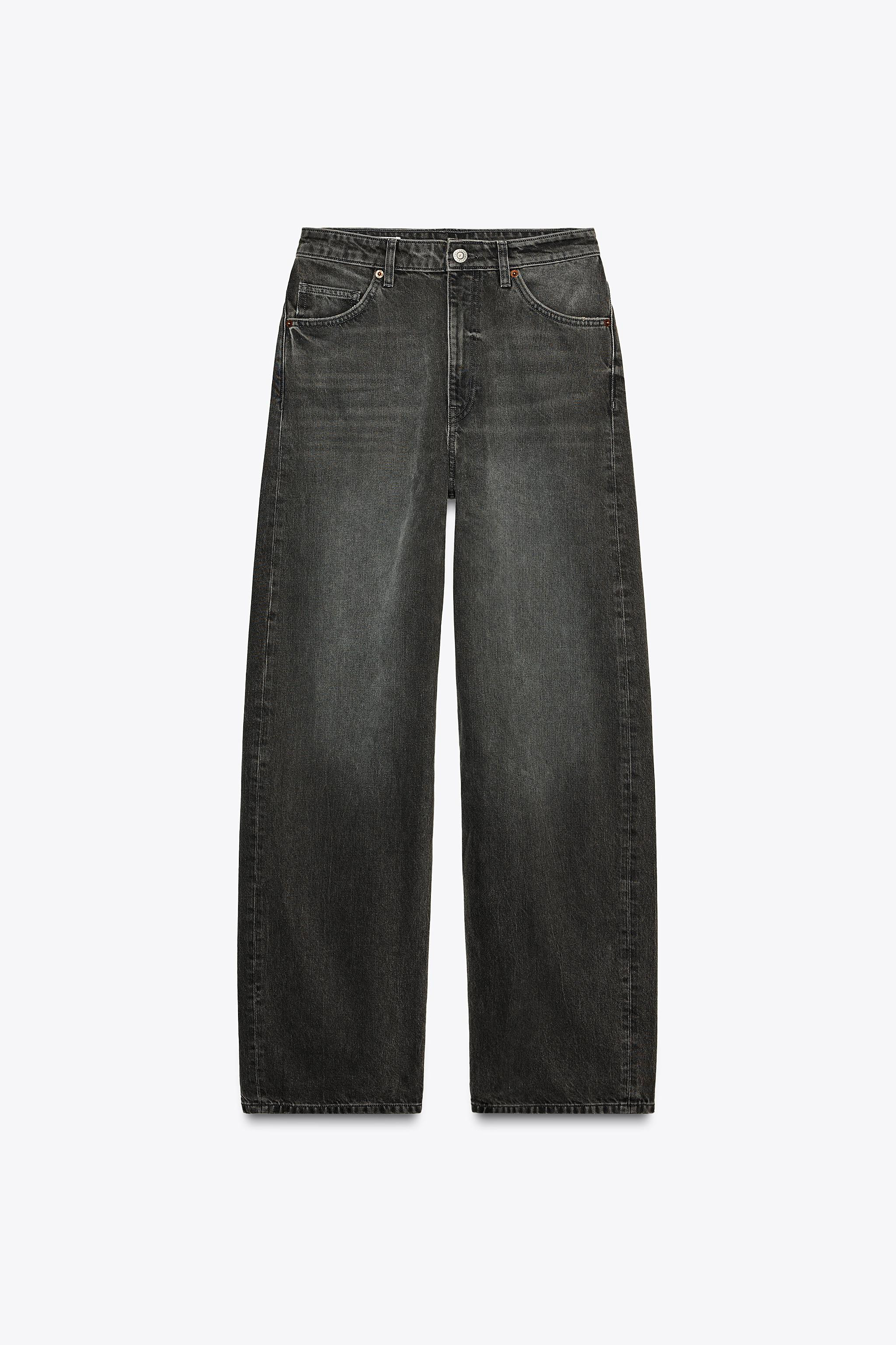 MID-RISE RELAXED OVERSIZE JEANS | Zara US