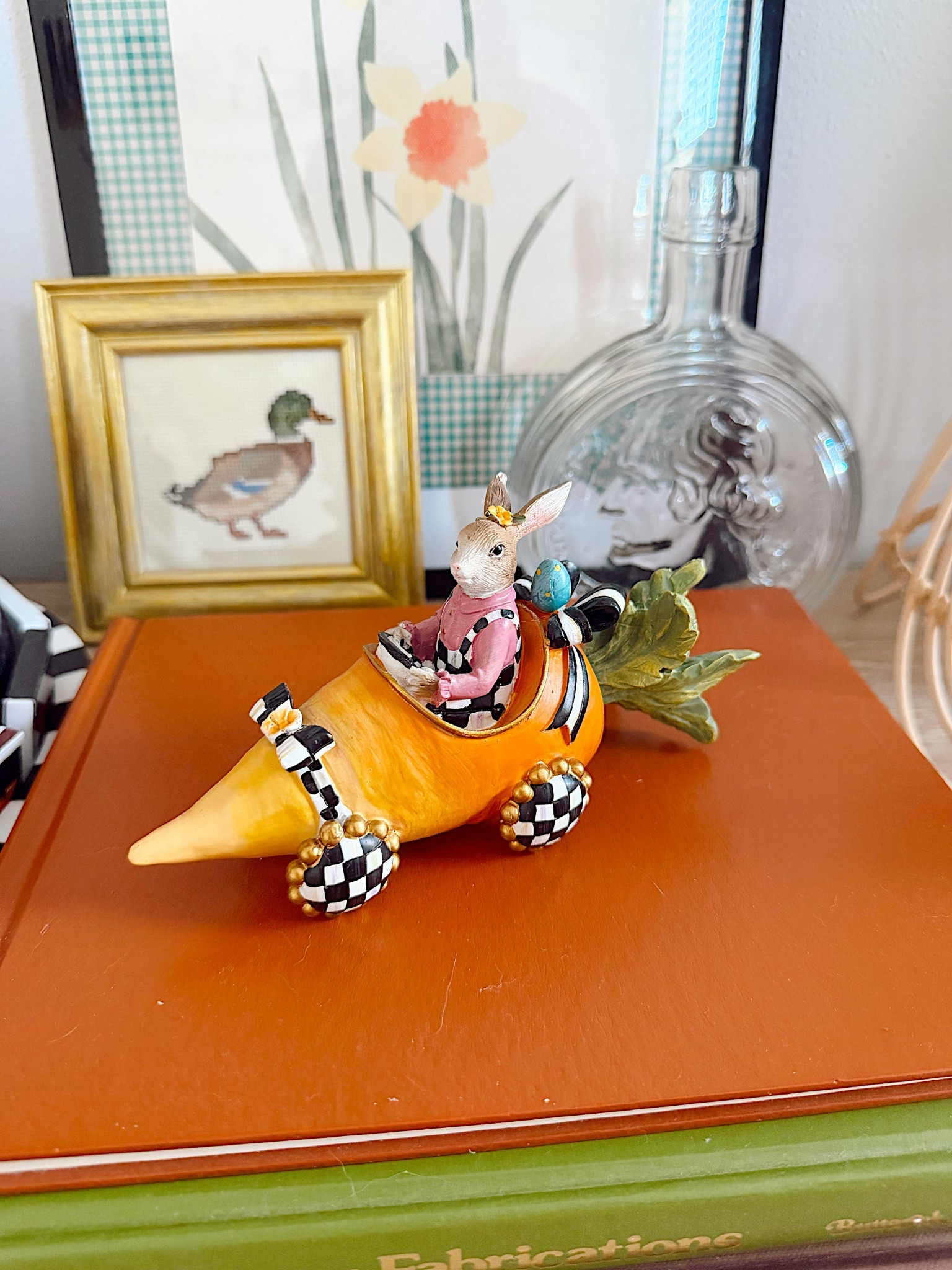 Th cutest bunny decor. I thrifted this but I also found lots of cute ones 🤍🐰🌸

#LTKHome #LTKFestival #LTKstorytime