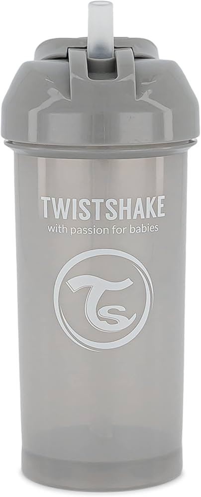 Twistshake Straw Cup Gobelet d'Apprentissage à paille Anti-Fuites 360 ml, Tasse d'Entraînement ... | Amazon (FR)