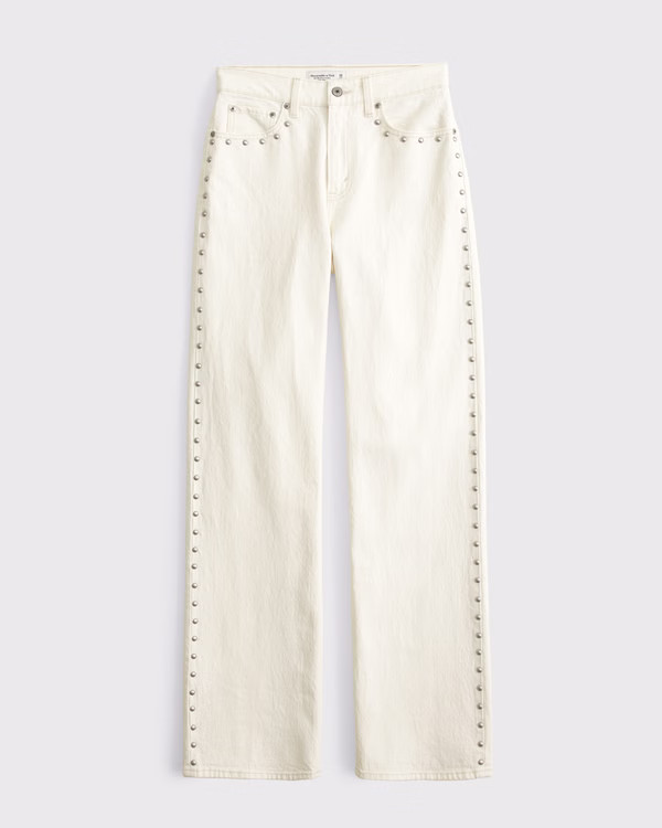 Women's High Rise 90s Relaxed Jean | Women's New Arrivals | Abercrombie.com | Abercrombie & Fitch (US)