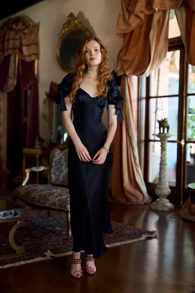 The Raven Poet Slip Dress | Selkie Collection