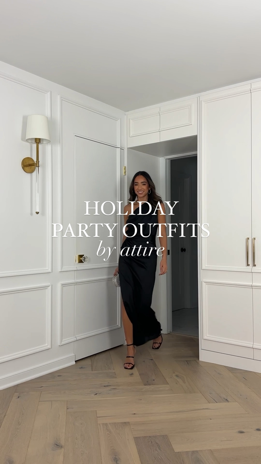 Code NENA20 to save on these holiday party outfits! Sizing 👇🏽

- black one shoulder dress: 4 (size up if between sizes)
- cream blazer: 2 (size down, runs large)
- black satin midi skirt: Small (TTS)
- metallic jumpsuit: Small (size down if between sizes)
- black mini dress: 4 (size up if curvier on bottom - no stretch) 

#LTKHoliday #LTKfindsunder100 #LTKstyletip