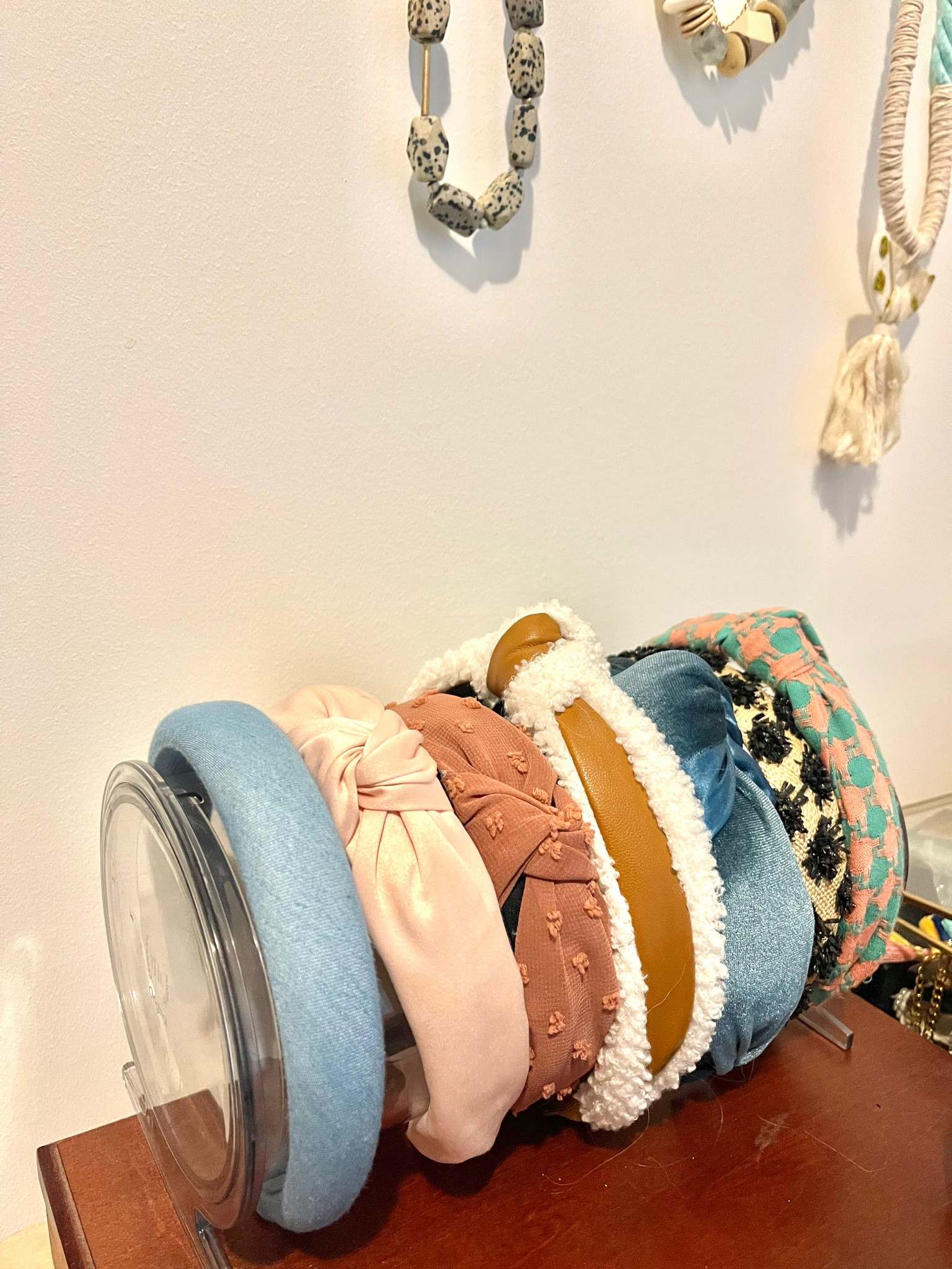One of my favorite organizers in my closet. Stuck on what to do with all your headbands? Headband holder! Who knew? #Walmartfind #thehomeedit #headband 

#LTKHome