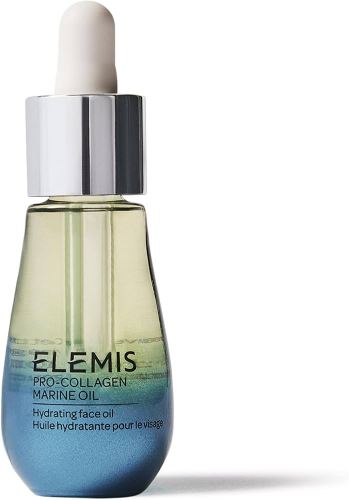 ELEMIS Pro-Collagen Marine Oil 15ml, Lightweight Face Oil To Hydrate, Nourish & Improve Skin Text... | Amazon (US)