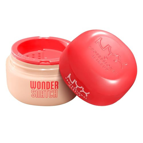 NYX PROFESSIONAL MAKEUP Wonder Snatch Setting Powder, Lifting Loose Powder With Up To 16HR Wear - Sugar Serve (Translucent Light) | Amazon (US)
