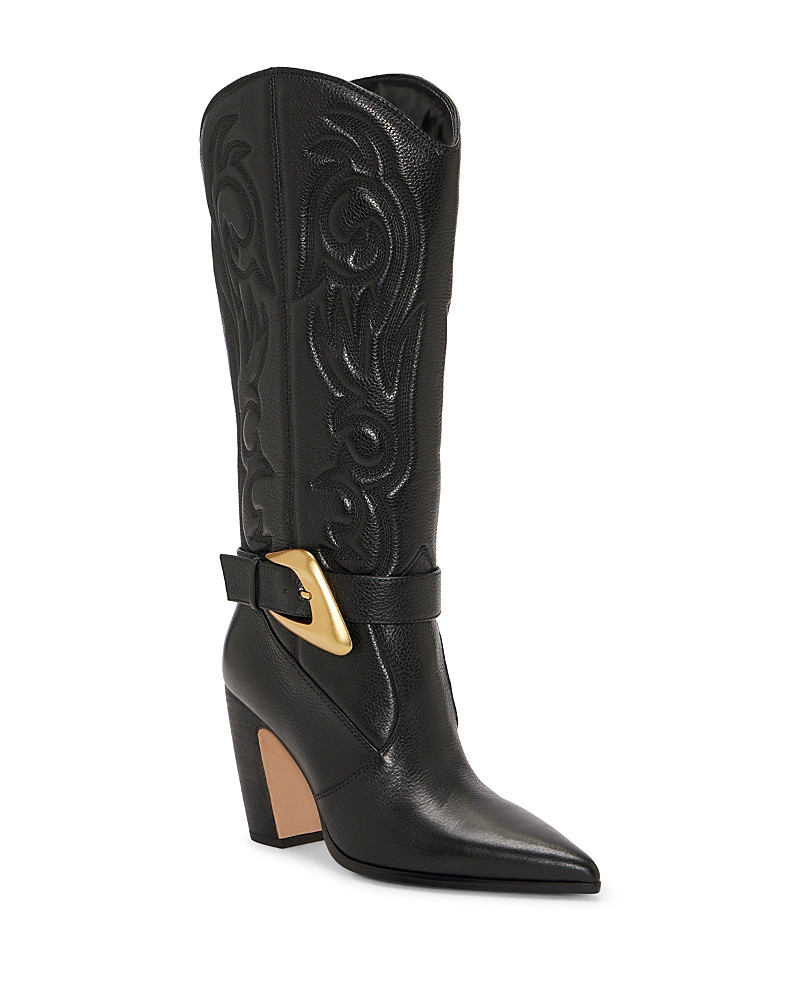 Vince Camuto Women's Bianca Buckled Western Boots | Bloomingdale's (US)