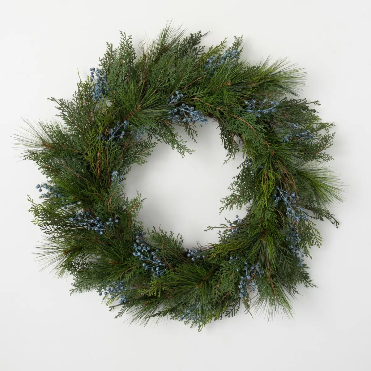 Artificial Juniper Wreath Green 27"H | Target