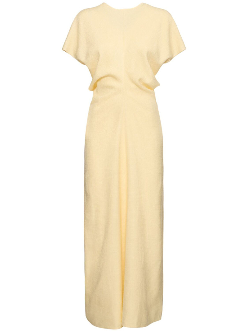 Slouch waist viscose blend long dress | Luisaviaroma