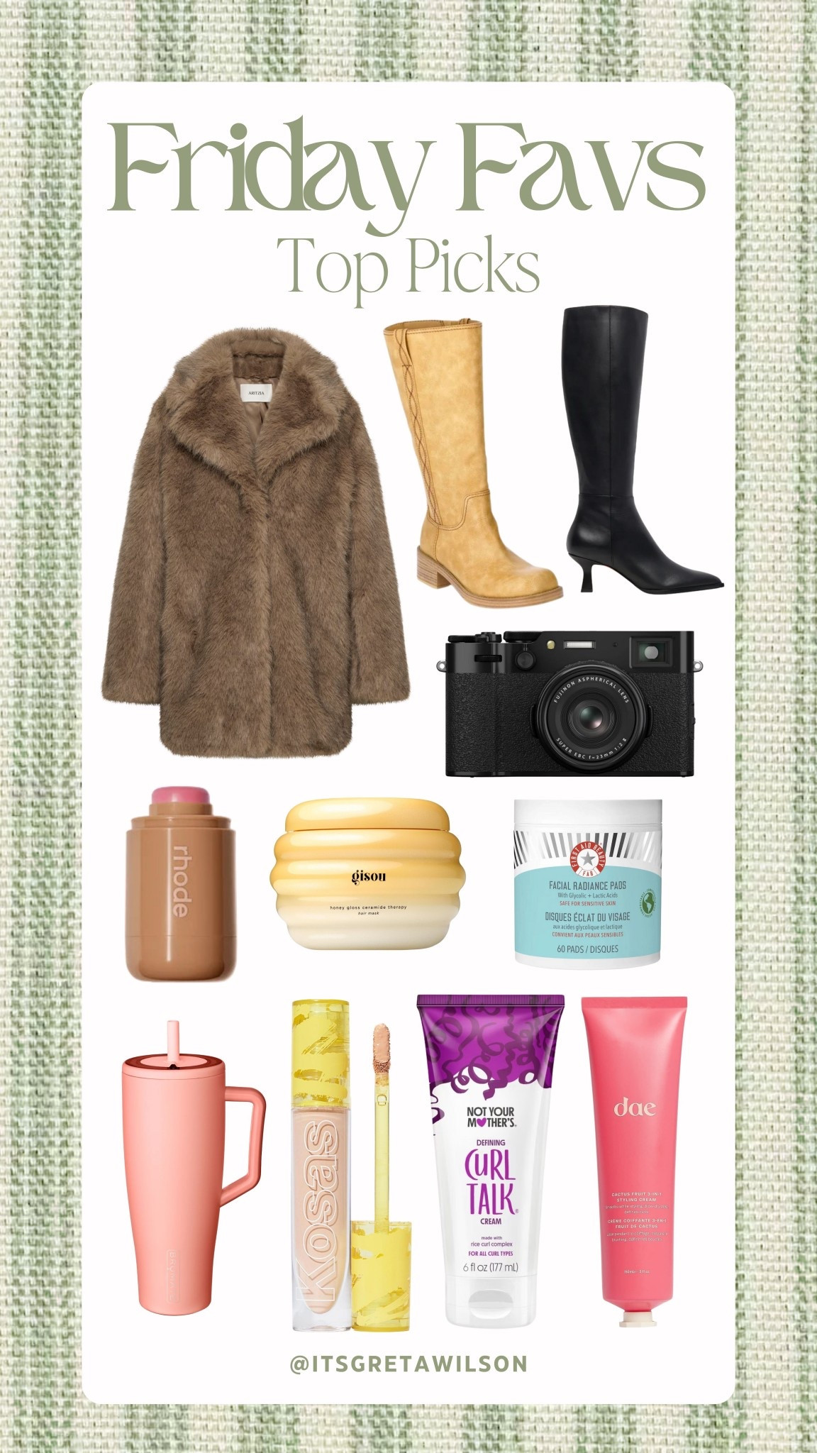 My Friday favs! 🫶🏼