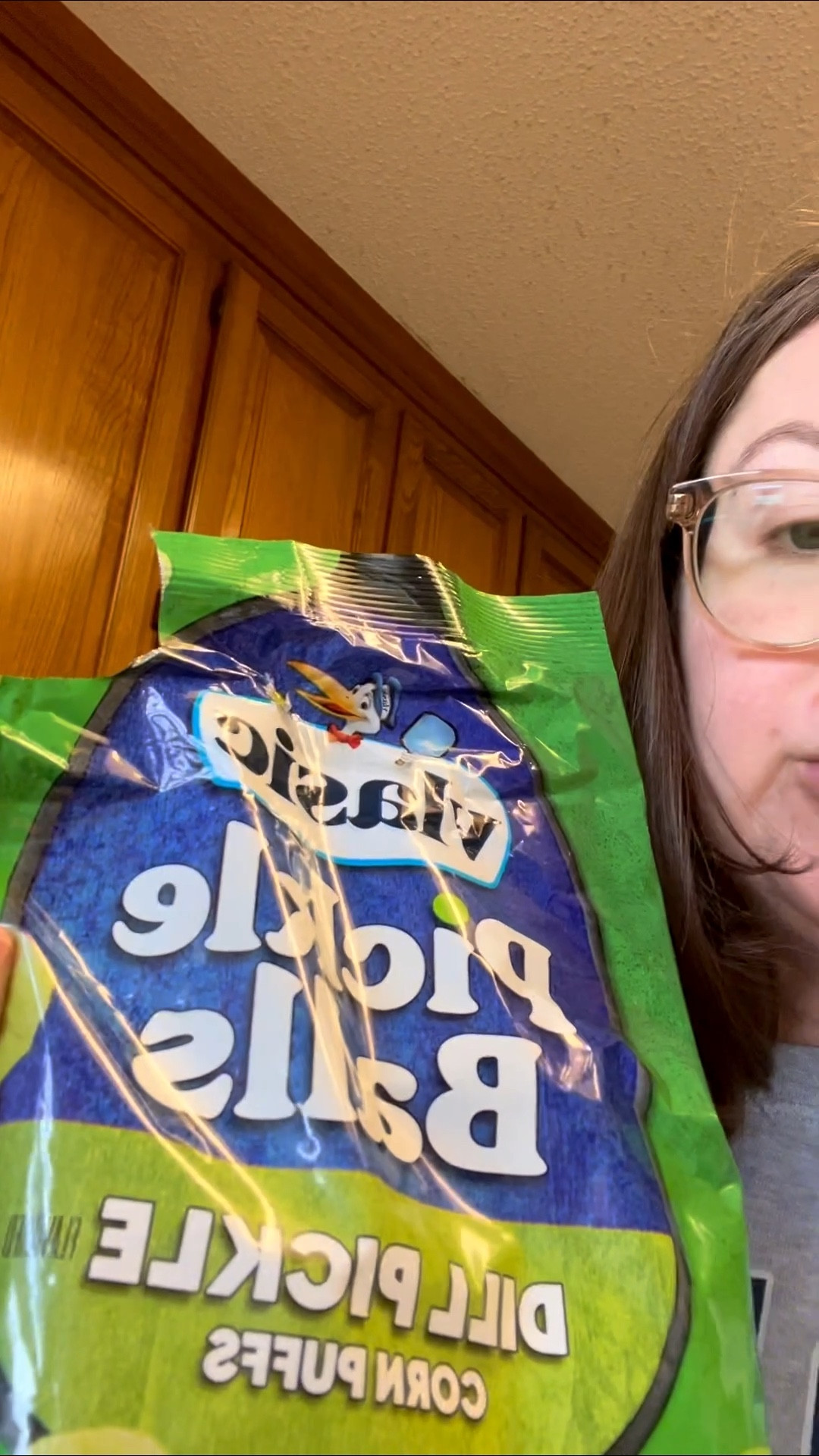 Okay, I need to tell you about my latest snack obsession: dill pickle puffs! If you're a pickle lover like me, these are about to become your new favorite thing. They taste exactly like pickle juice—that tangy, briny, salty perfection—but in a light, crunchy puff form.

They're dangerously delicious and satisfy that savory craving every single time. Whether I'm watching a movie, need an afternoon pick-me-up, or just want something flavorful to snack on, these are what I reach for. If you haven't tried them yet, you're missing out!

#LTKvlog #LTKdayinmylife #LTKfoodie