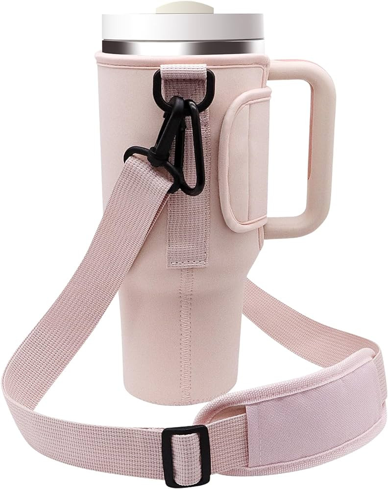 Aiscool Water Bottle Bag for Stanley 40 Oz Tumbler with Handle, Neoprene Stanley Cup Accessories wit | Amazon (US)