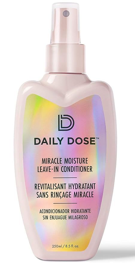 Daily Dose Miracle Moisture Spray Leave-In Hair Conditioner Detangler (Award Winning) 8.5oz, Paraben | Amazon (US)