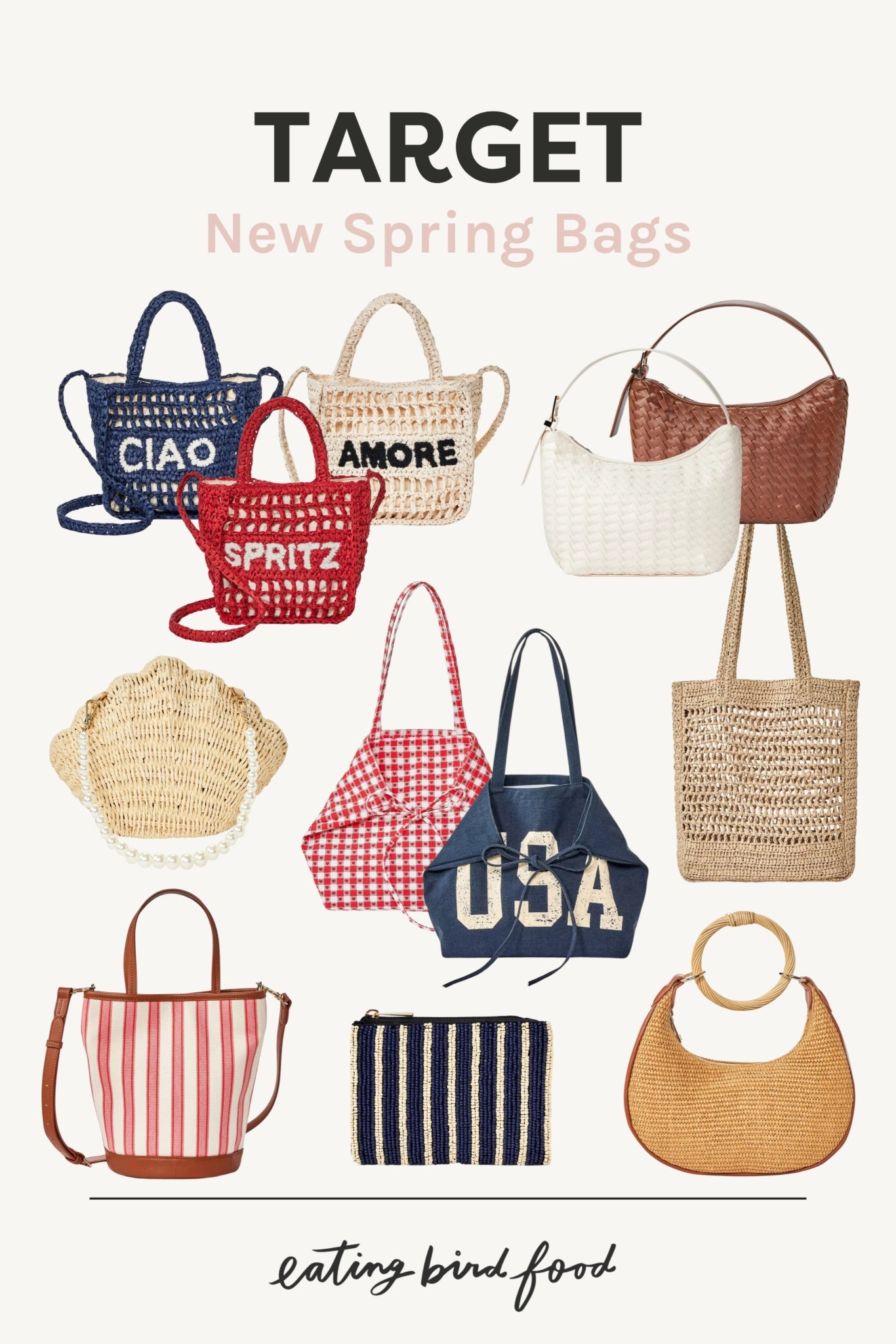 Target New Arrivals | Target Spring Bags | Target Vacation Bags 

#LTKFindsUnder100 #LTKFindsUnder50 #LTKStyleTip