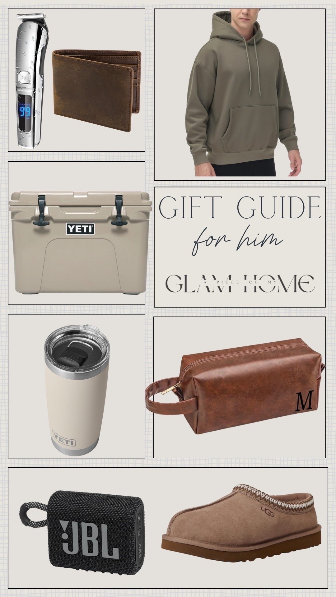 Amazon gift guide for him! 

Men’s, boys, teens, son, toiletry bag, wallet, yeti cooler, coffee mug, razor, slippers, speaker 

#LTKStyleTip 

Follow my LTK @apieceofmyglamhome on the @shop.LTK app to view this post and get my exclusive app-only content!

#liketkit #LTKMens #LTKGiftGuide
@shop.ltk
https://liketk.it/5y3Wy
