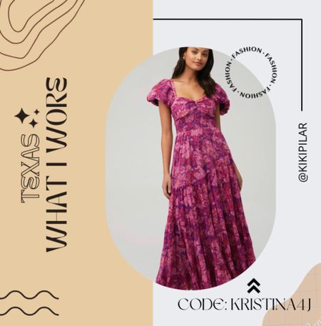 Free people maxi // size XS
use code KRISTINA4J for a discount on your first subscription 
Sun drenched maxi dress
Floral maxi dress
Puff sleeve dress
Country
Texas
Western
Travel
Floral maxi 
Floral dress
Festival season 
Bump friendly dress

#LTKbump #LTKsalealert #LTKFestival
