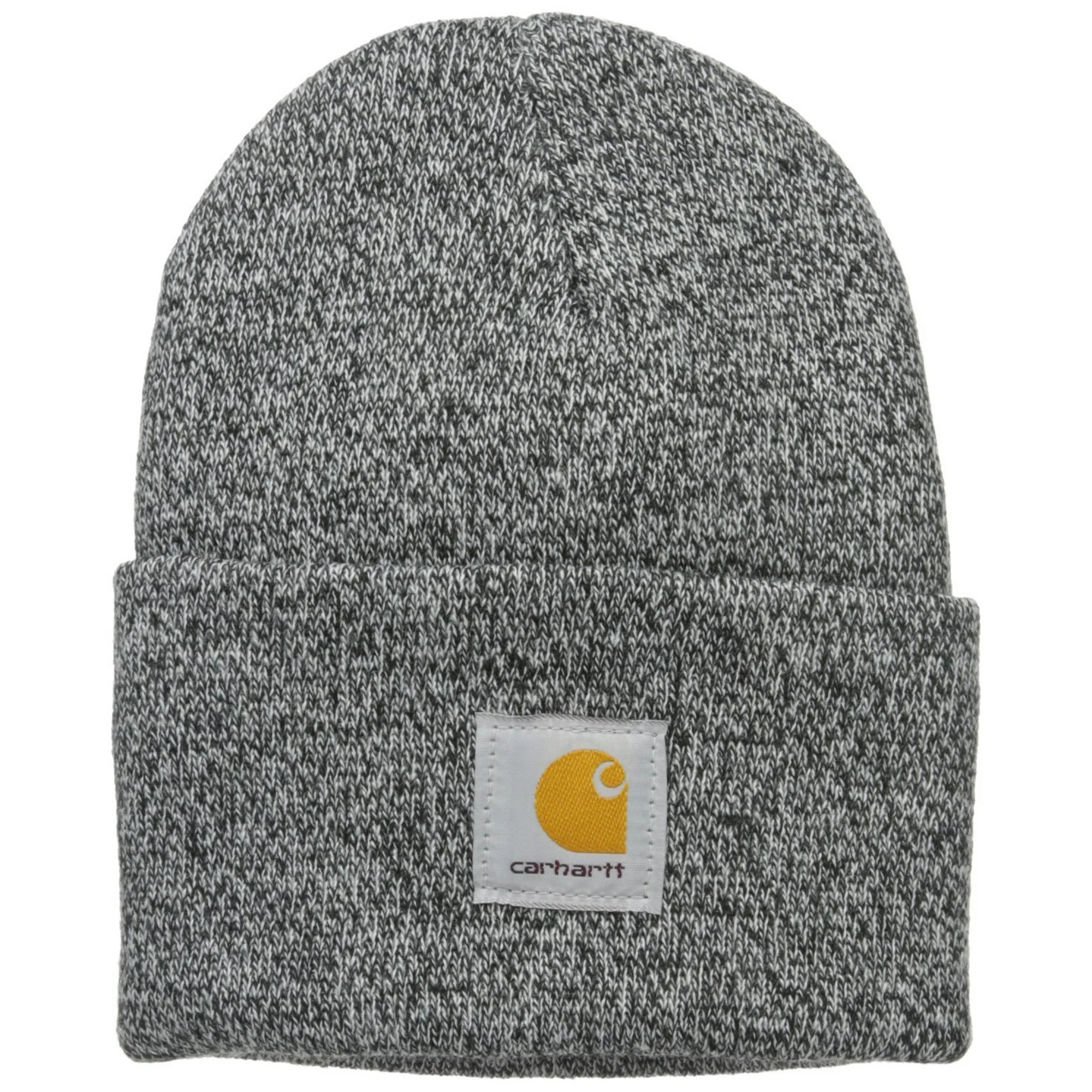 Carhartt Men's Acrylic Watch Hat A18 One Size Black/White | Walmart (US)