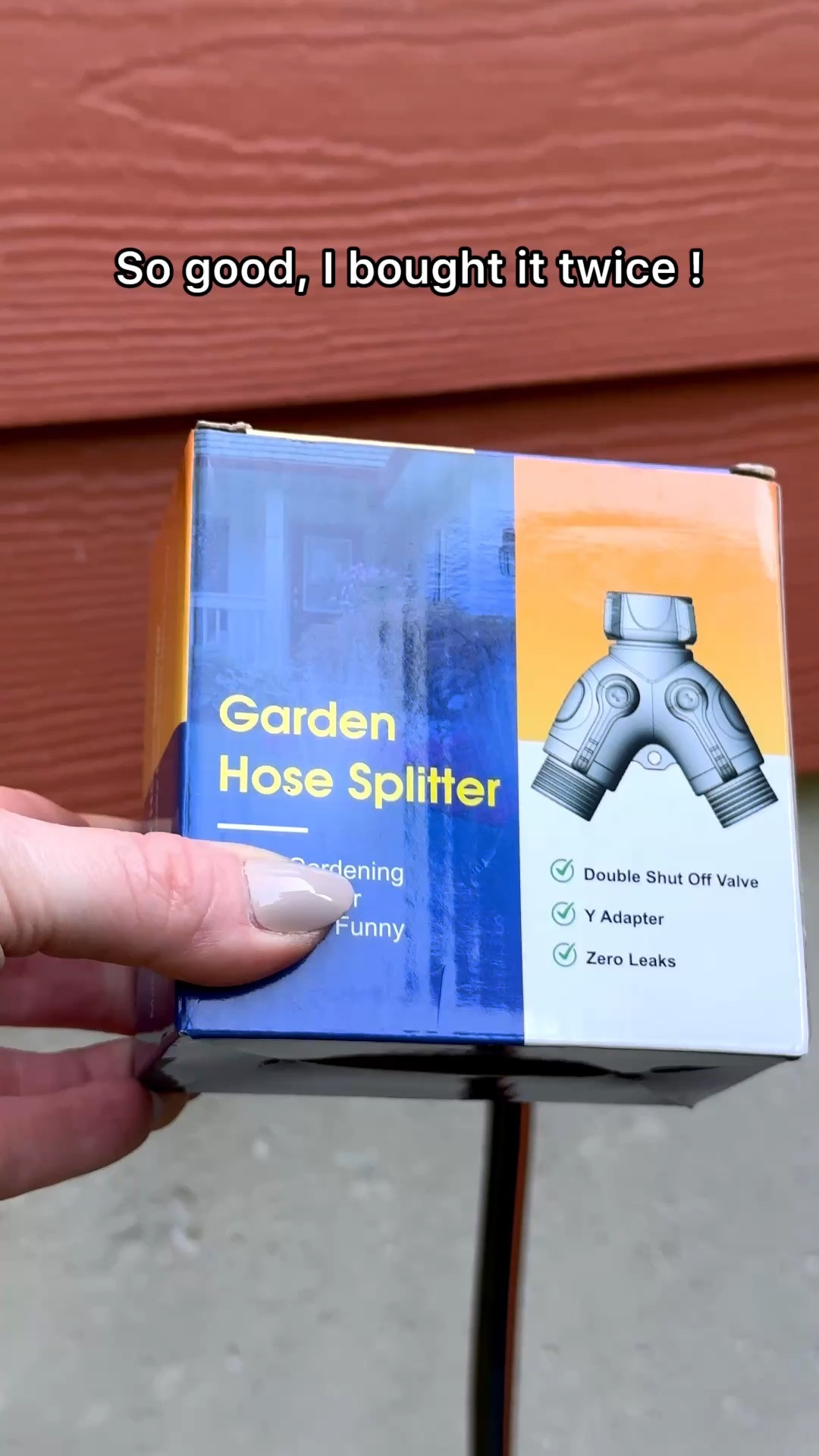 This garden hose splitter has been a game changer ! $10 gadget that’s worth every penny from Amazon!

#LTKSeasonal #LTKSaleAlert #LTKHome