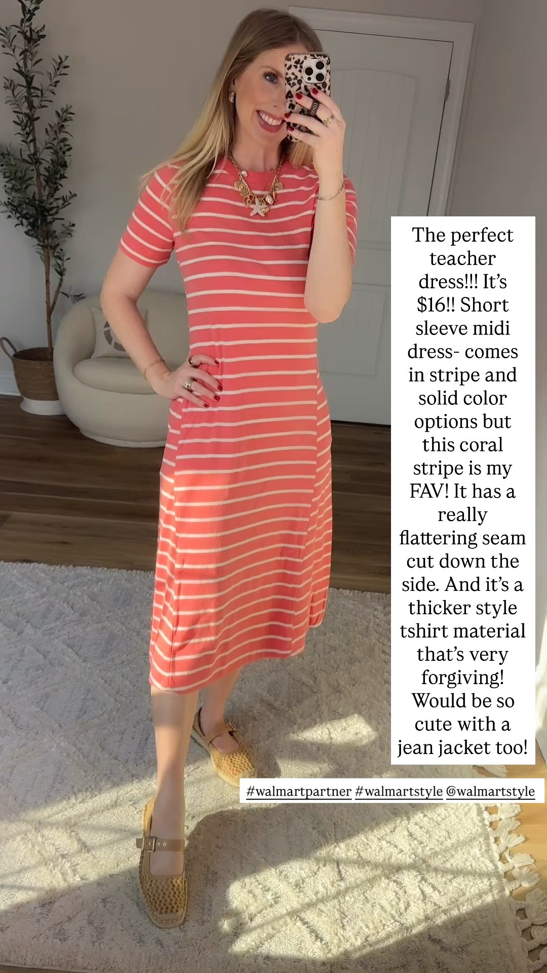 Weekend Walmart Wins try-on
Striped midi tshirt dress- small 

#walmartpartner #walmartstyle @walmartstyle

#LTKootd #LTKmomlife #LTKWorkwear