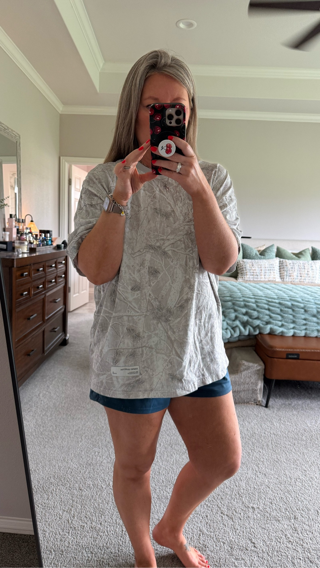 Living in this combo lately 🙌

This oversized camo tee from Comfrt + my favorite Halara shorts have been my go-to comfy outfit. The shirt is perfectly oversized and the shorts are lightweight, stretchy, and super comfortable for everyday wear.

Linked both here 🤍


#LTKootd #LTKMidsize #LTKOver40