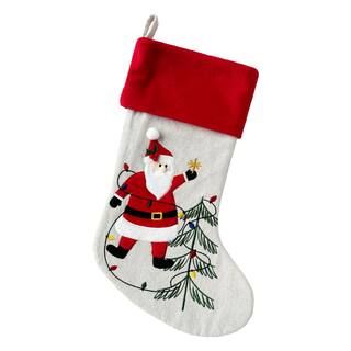 20" Santa Christmas Stocking by Ashland® | Michaels | Michaels Stores
