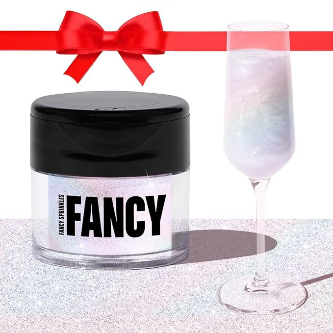 Fancy Sprinkles Moonstone Iridescent Premium Edible Glitter, 100% Edible Glitter for Sparkling Fo... | Amazon (US)