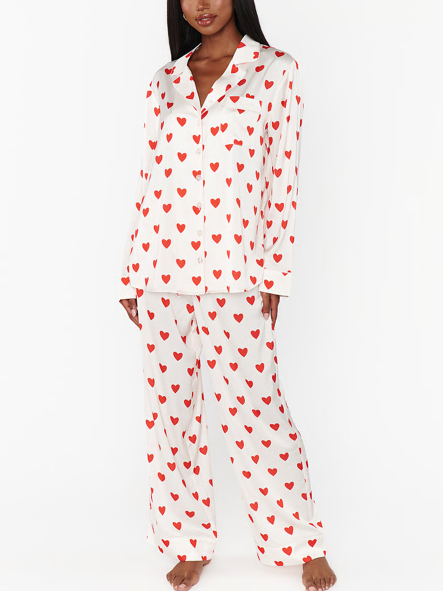 Buy Classic PJ Set, Queen Of Hearts - Order Pajamas Sets online - Victoria's Secret US | Victoria's Secret (US / CA )