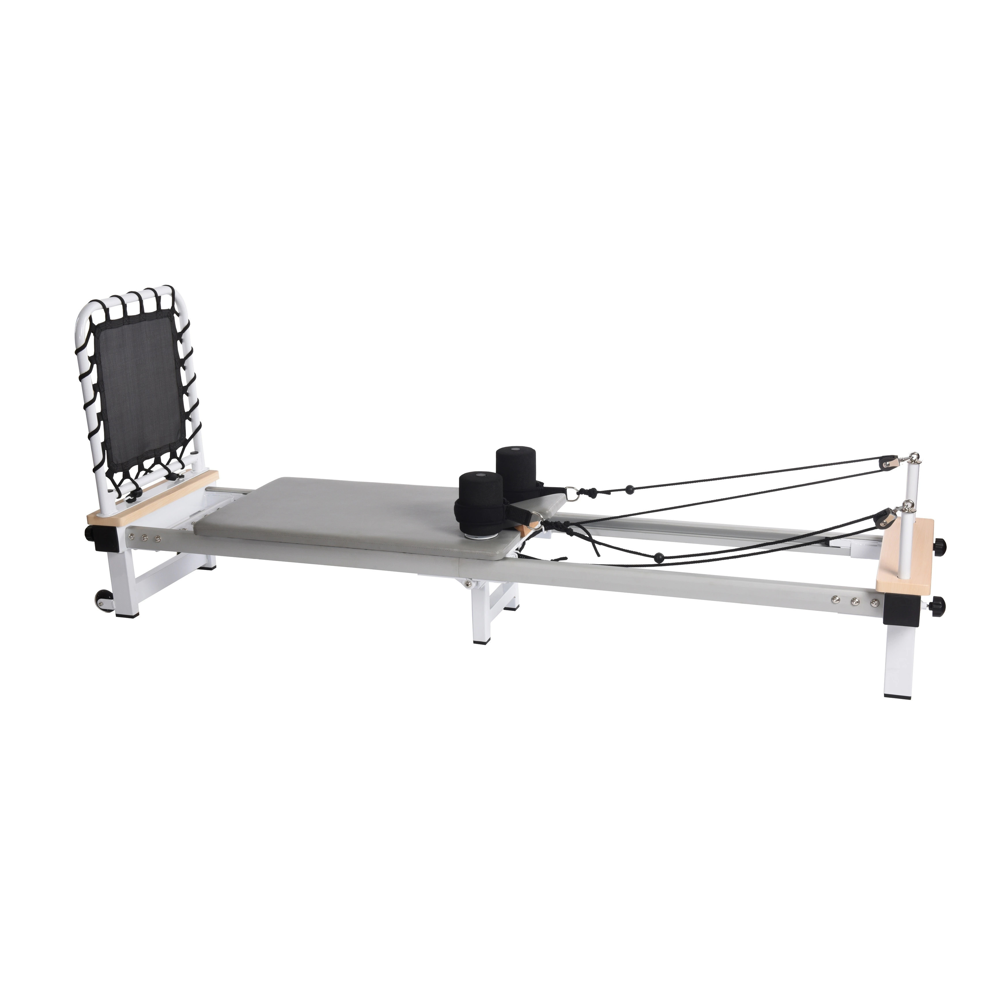 AeroPilates Precision Series Reformer 610 with Cardio Rebounder - Grey/White | Bed Bath & Beyond