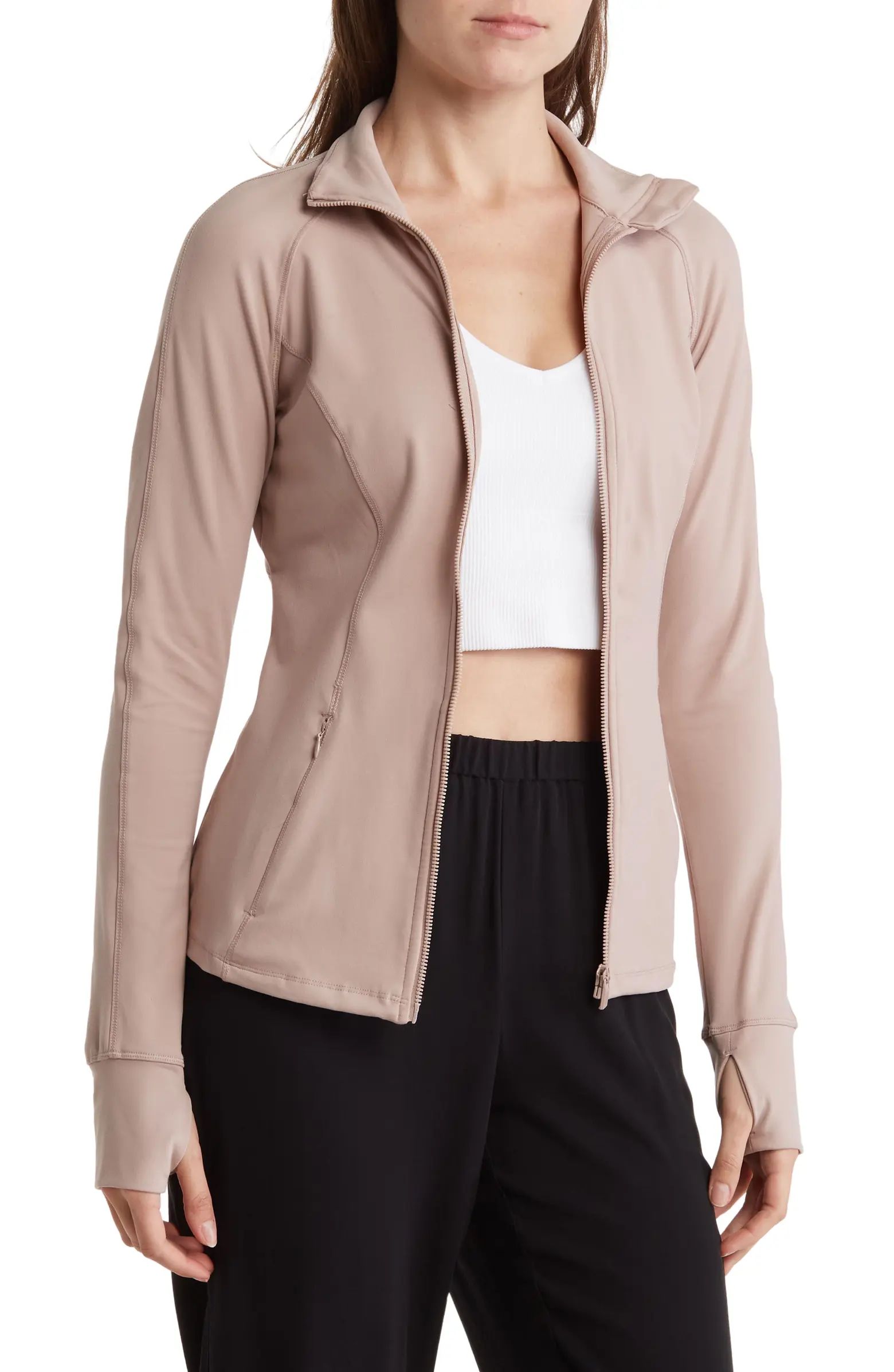 Lux Slim Fit Zip Pocket Performance Jacket | Nordstrom Rack