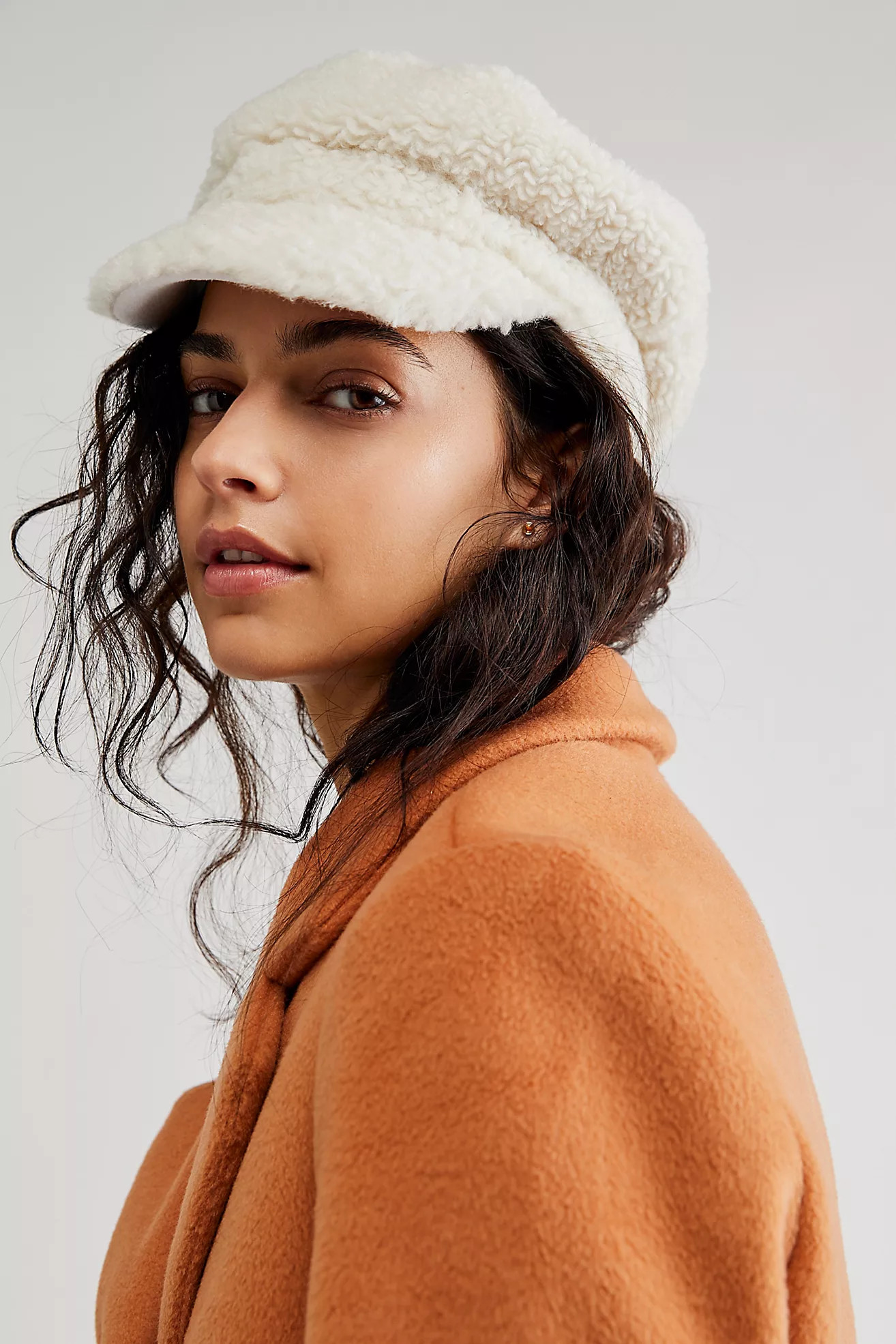 Dandelion Teddy Lieutenant Hat | Free People (Global - UK&FR Excluded)