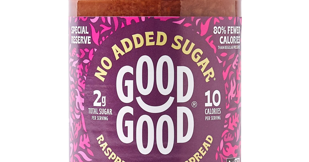 No Added Sugar Raspberry Fruit Spread | GOOD GOOD\u00ae | Good Good (US)