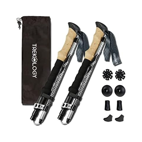 TrailBuddy Trekking Poles - Lightweight, Collapsible Hiking Poles for Backpacking Gear - Pair of ... | Amazon (US)