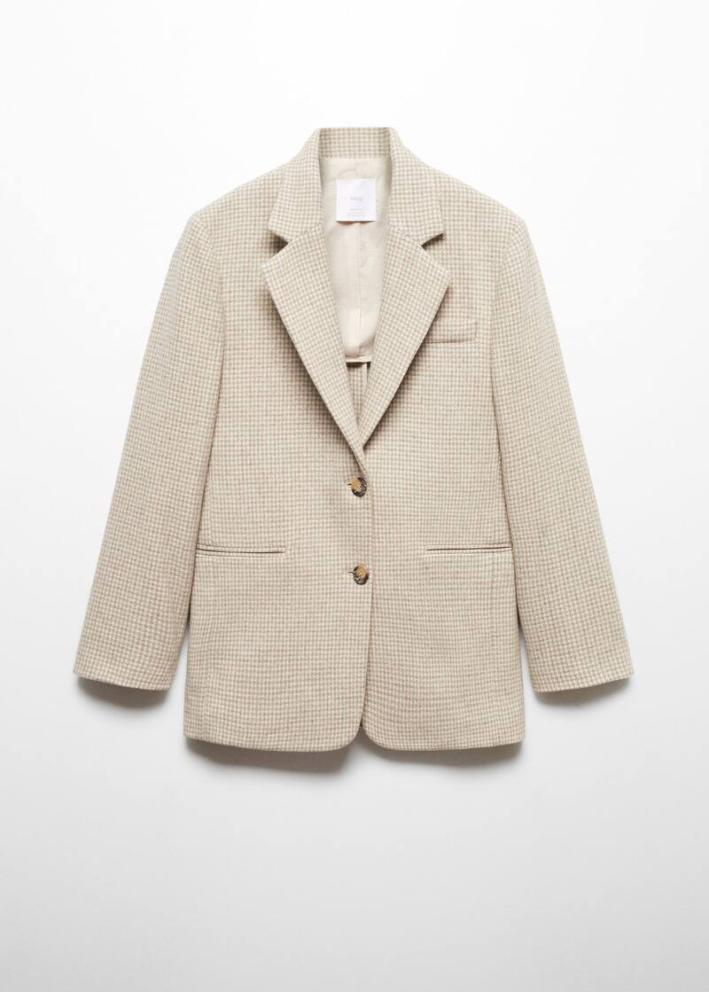 Suche: Hahnentritt blazer (5) | Mango Deutschland | MANGO (DE)